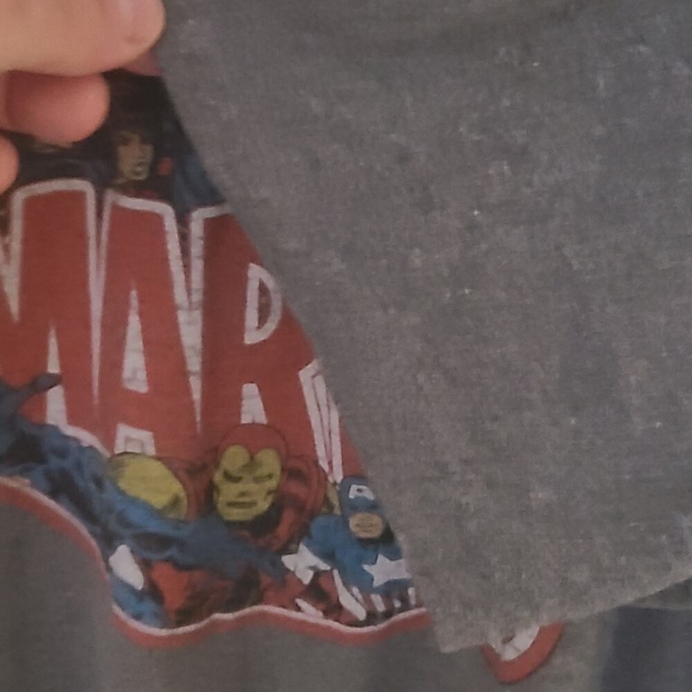 Marvel Dark Gray T-shirt Marvel universe graphic size XL - Picture 3 of 5